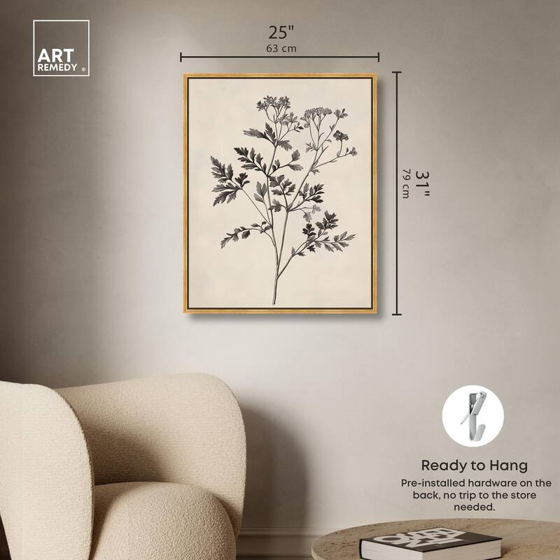 Aniseed Anatomy I Canvas by Art Remedy