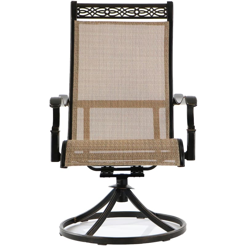 Hanover Monaco Tan Aluminum 7-piece Dining Set