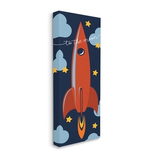 Lienzo de cita espacial Shoot for the Moon de Stupell Industries