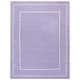 preview thumbnail 73 of 127, SAFAVIEH Handmade Bella Alverta Dotted Border Wool Rug 9' x 12' - Lavander/Ivory