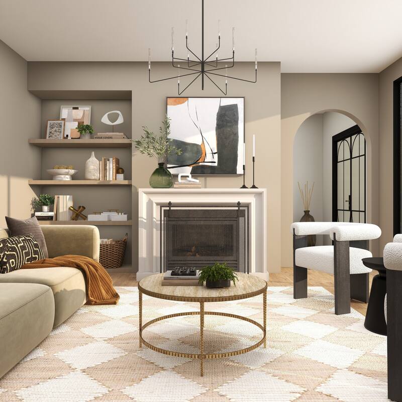 Black, Green or White Marble Box with Gold Handle (Set of 3) - S/3 12", 10", 8"W