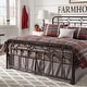 preview thumbnail 4 of 17, Darren Metal Bed by iNSPIRE Q Classic