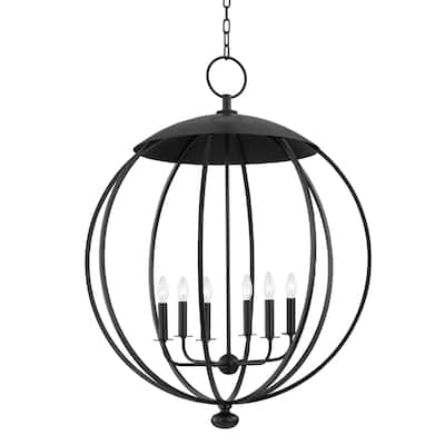 Hudson Valley Wesley 6-Light Pendant - N/A