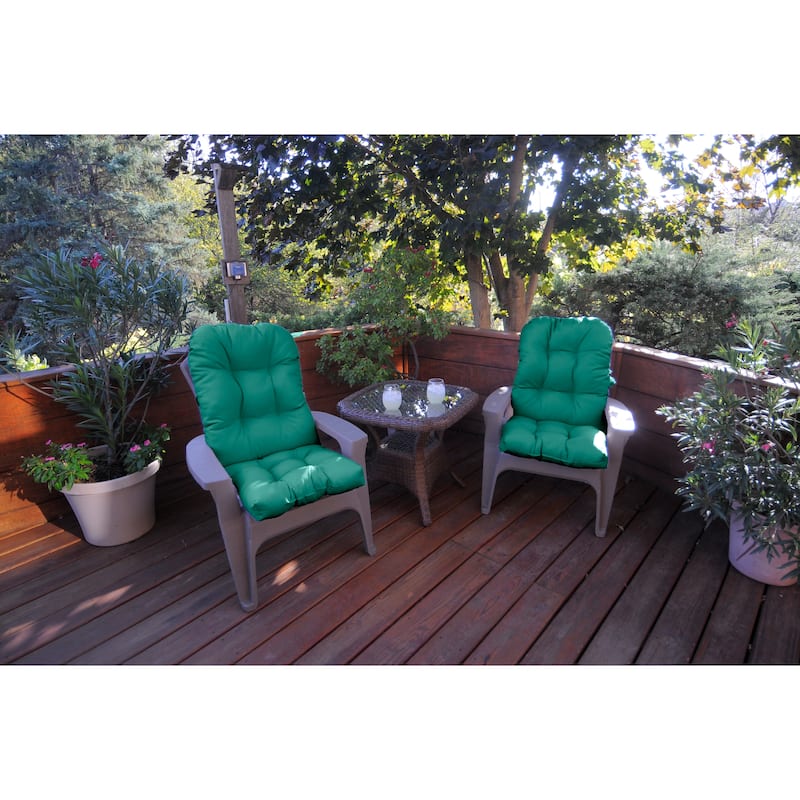 Outdoor Adirondack-style Patio Chair Cushion