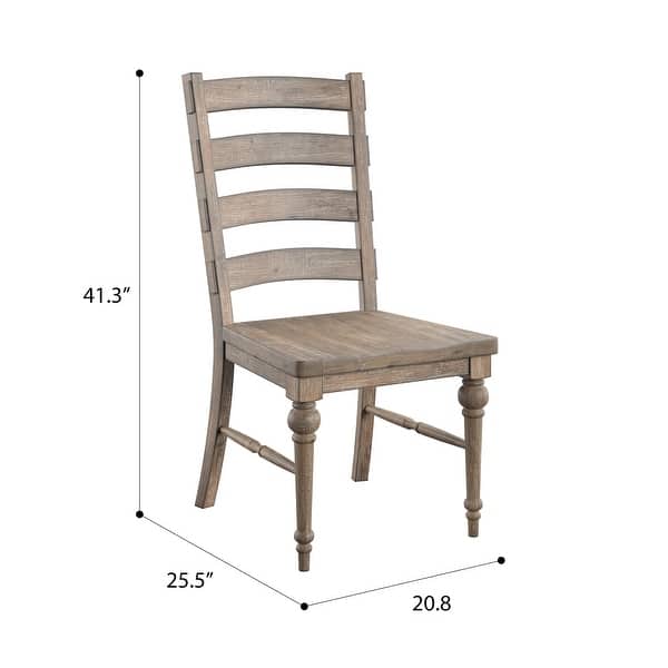 dimension image slide 2 of 2, The Gray Barn Willow Way Dining Chair (Set of 2)