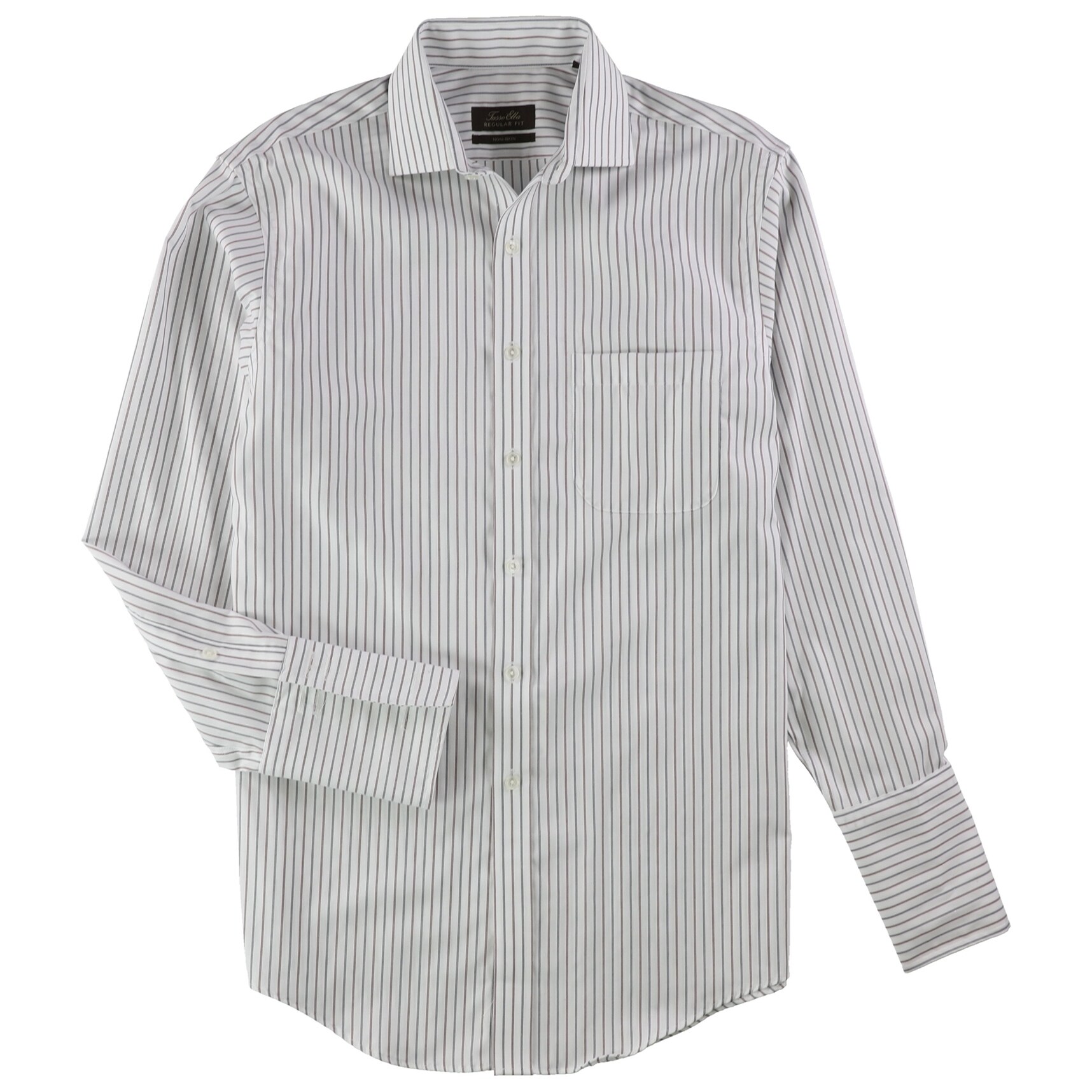 Tasso Elba Mens French Cuff Button Up Dress Shirt, White, 15" Neck 32"-33" Sleeve - Overstock - 41864065 Tasso Elba Mens French Cuff Button Up Dress Shirt, White, 15" Neck 32"-33" Sleeve - Overstock - 41864065