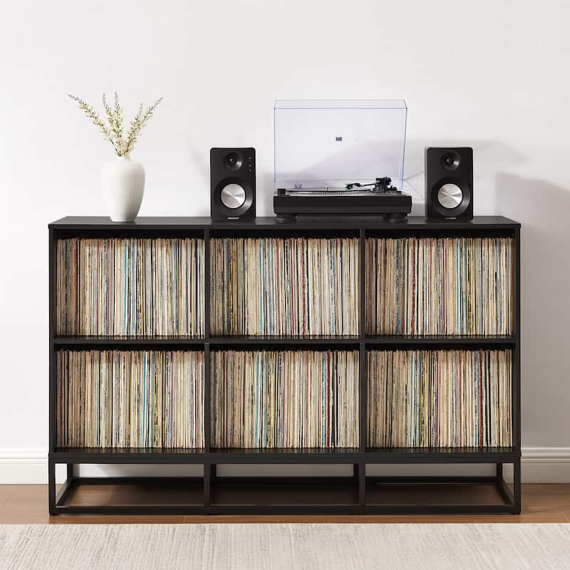 Crosley Enzo 6 Cube Record Storage Media Stand