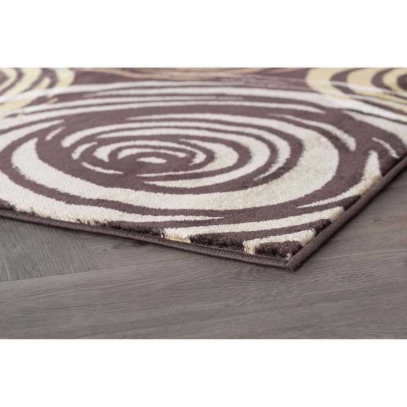 Decora Modern & Contemporary Floral Indoor Area Rug