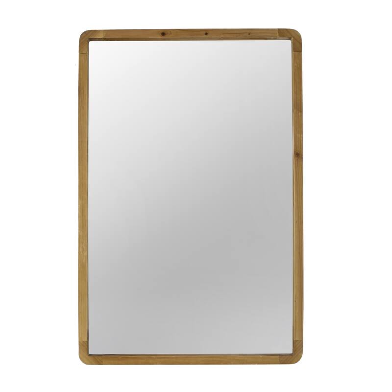 Wall Mirror with Wood Frame