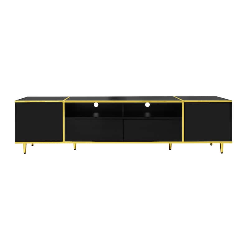 TV Stand Entertainment Center with Storage