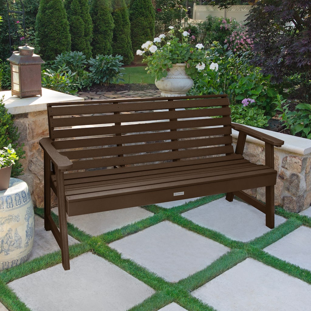 HIGHWOOD Weatherly 5-foot Eco-friendly Synthetic Wood Garden Bench