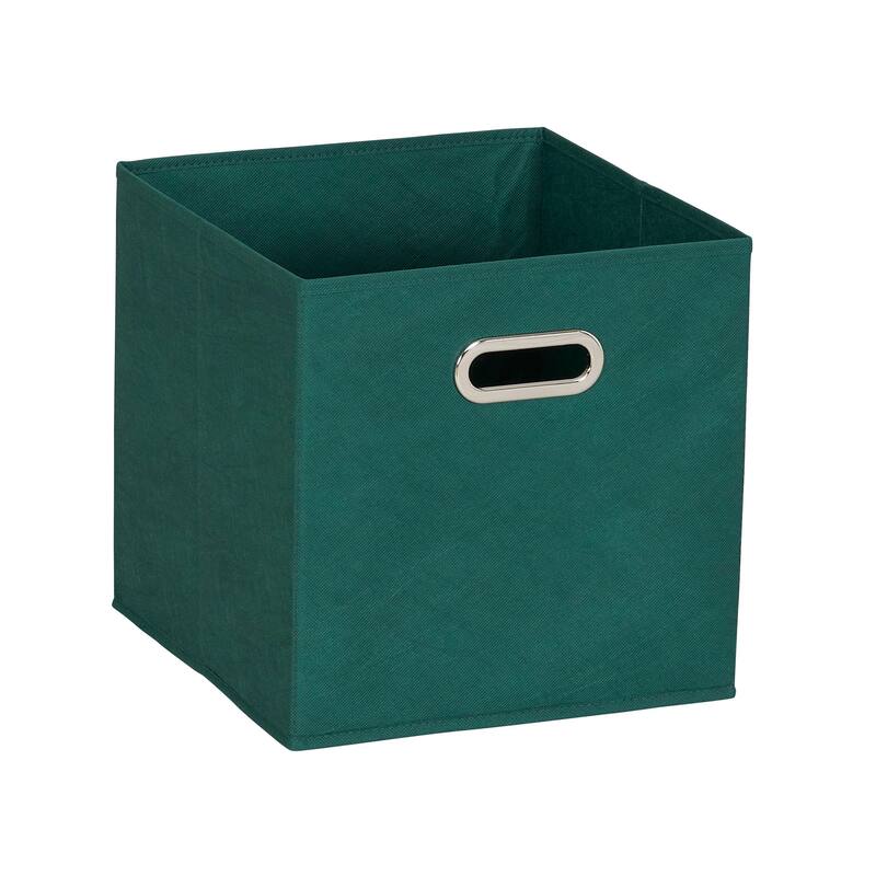 Household Essentials Open Fabric Cube Storage Bins, Set of 6