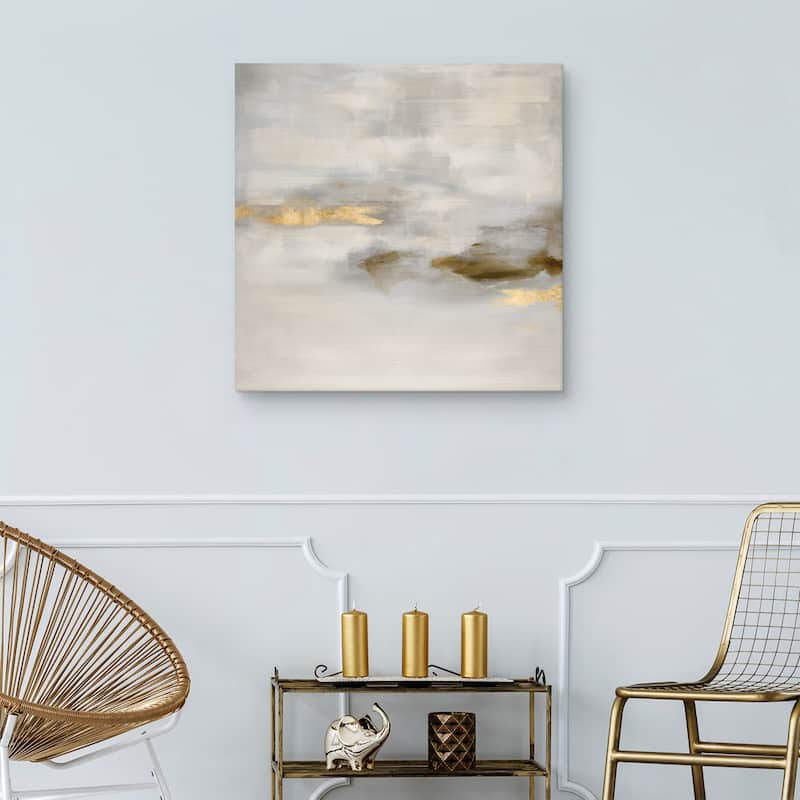 Ethereal with Brown by Rachel Springer Canvas Art Print