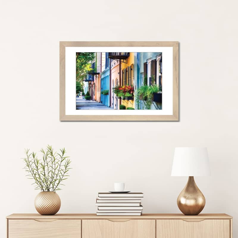 iCanvas "Rainbow Row I" by George Oze PFA