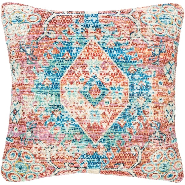 The Curated Nomad Powers Vintage Medallion 18-inch Throw Pillow Cover. Opens flyout.