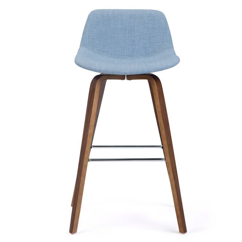WYNDENHALL Cacey Mid Century Modern Bentwood Counter Height Stool (Set of 2) - 20.7'' x 21.1'' x 36.6