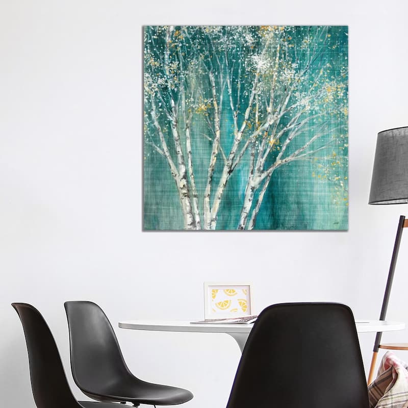 iCanvas "Blue Birch Flipped" by Julia Purinton Canvas Print - 37x37x1.5