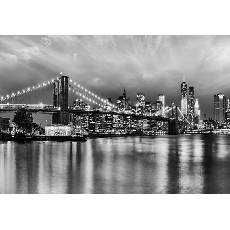 Komar Brooklyn Black & White Wall Mural