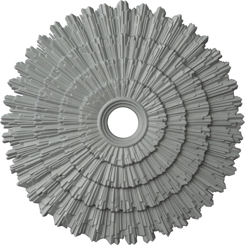 24 3/4"OD x 3 1/4"ID x 1 7/8"P Eryn Ceiling Medallion