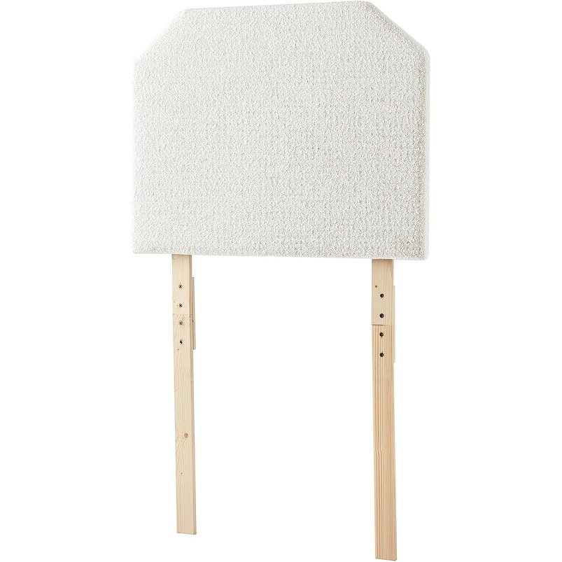 Tavira Allure® Boucle Dorm Headboard with Legs by DormCo