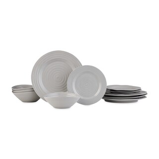 Portmeirion Home Stella Set 16 Pezzi – Servizio Da Tavola In Porcellana, Lavabile In Lavastoviglie E Microonde, Piatti E Ciotole, Design Moderno
