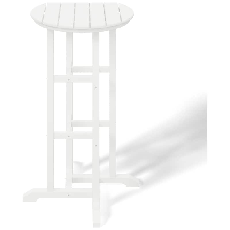 Laguna Hdpe All Weather Outdoor Patio Bistro Bar Set (3-Piece Set)