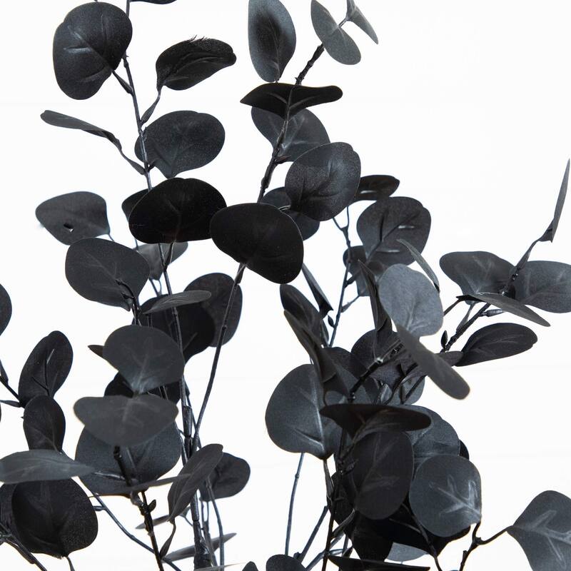 Eucalyptus Halloween Artificial Potted Tree - 4' - Unlit