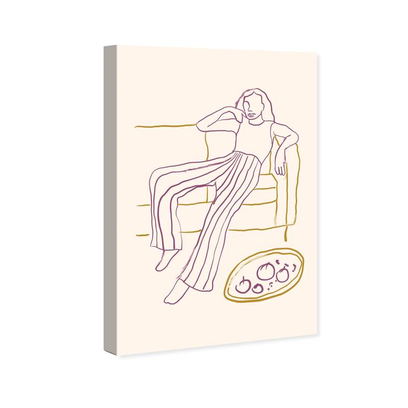 Wynwood Studio Canvas Success and Entrepreneurial Produce Purple and Modern & Contemporary Wall Art Canvas Print