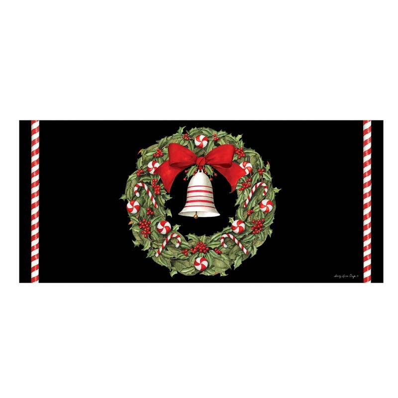 Christmas Bell and Wreath Sassafras Switch Mat