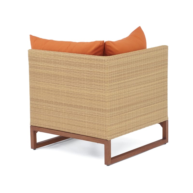 Mili 6 Piece Sunbrella Outdoor Patio Sectional and Table