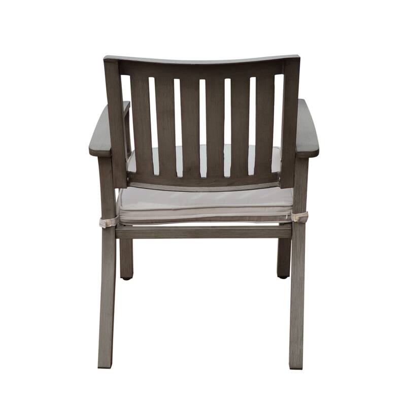 Lombok 7-piece Outdoor Aluminum Dining Set with Cushions by Christopher Knight Home