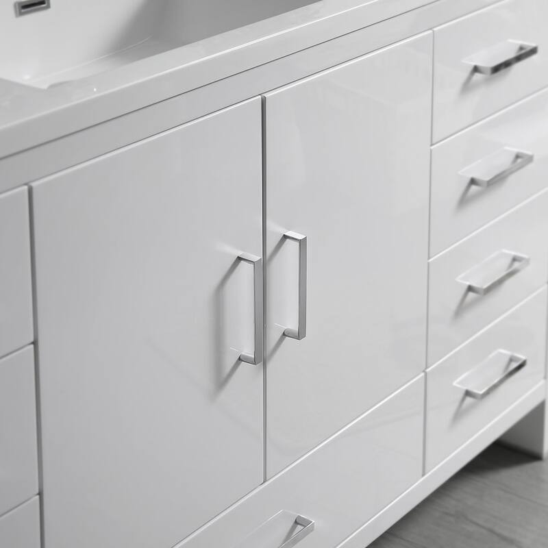 Fresca Senza 60" Free Standing Single Basin Vanity Set with MDF