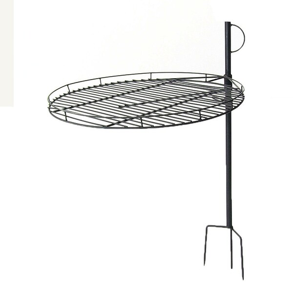 Sunnydaze Height Adjustable Fire Pit Cooking Grate, 24 ...