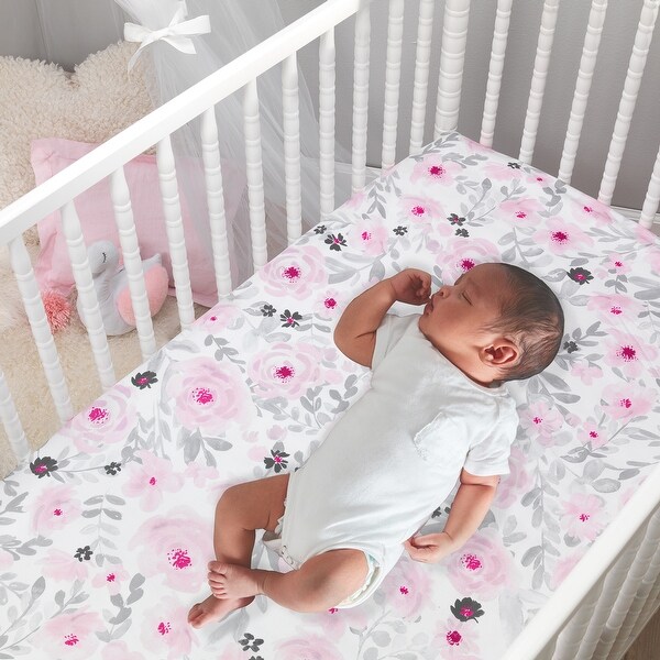floral baby crib sheets