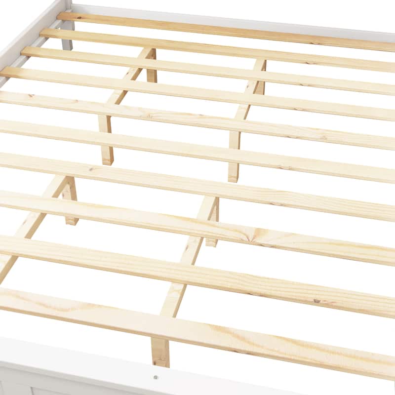 Modern Solid Wood Platform Bed