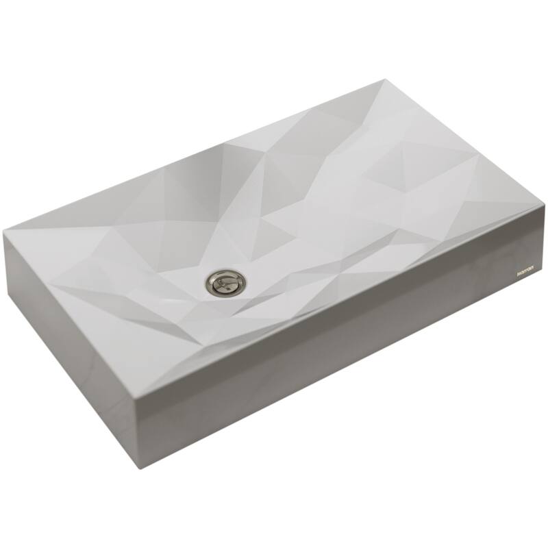 Karran USA SQS400 Sternhagen 28-1/8" Rectangular Quartz Composite - Grey