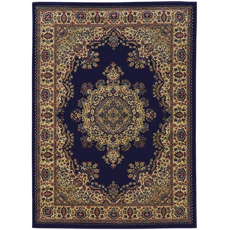 Admire Home Living Caroline Traditional Medallion Area Rug