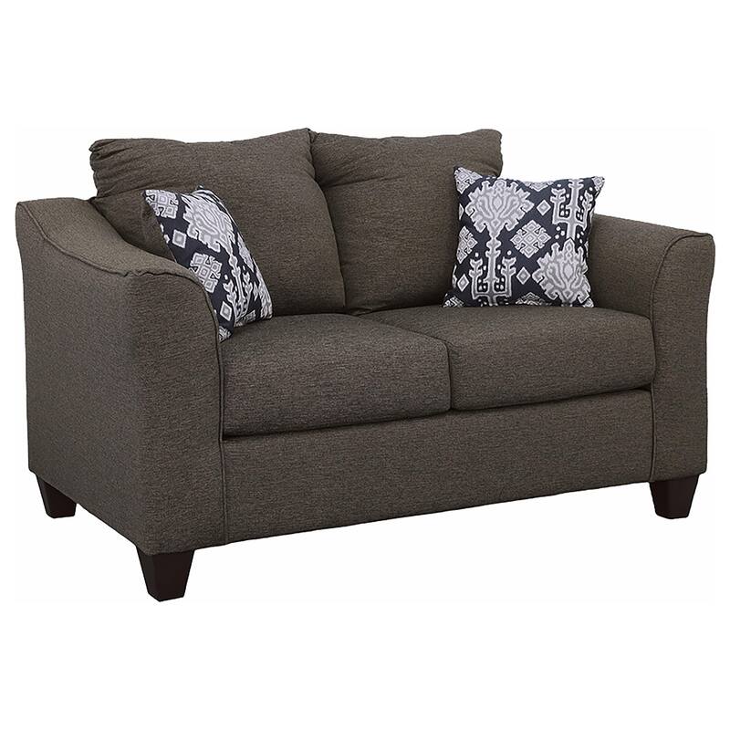 Salizar Upholstered Flared Arm Sofa Set