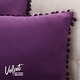 preview thumbnail 33 of 89, Deconovo Velvet Pom-poms Throw Pillow Covers 2 PCS(Cover Only)