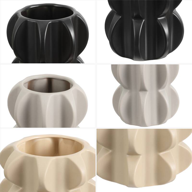 SAFAVIEH Home Felix Multi Color Ceramic Vase Set of 3
