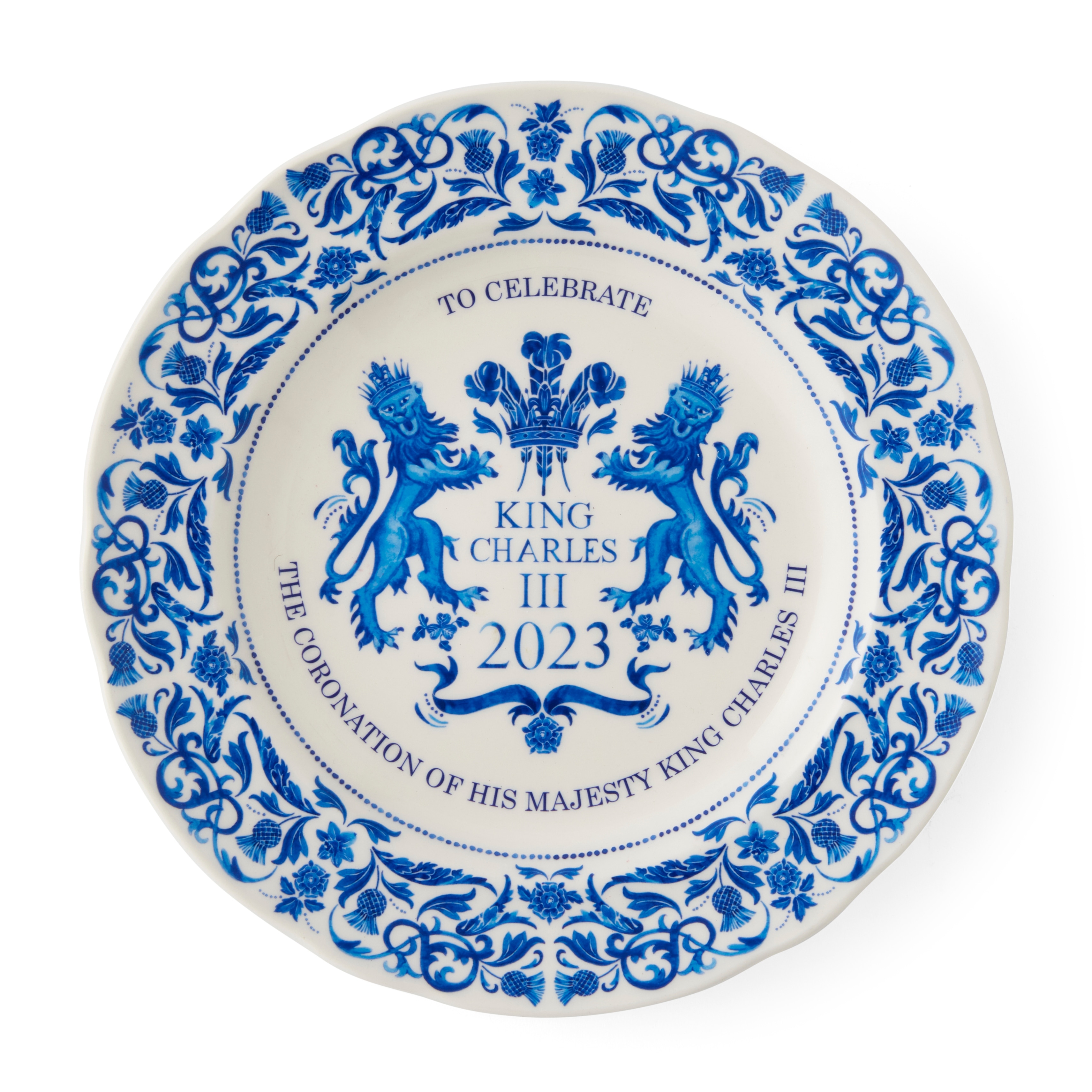 Spode King Charles III Coronation Single Coaster