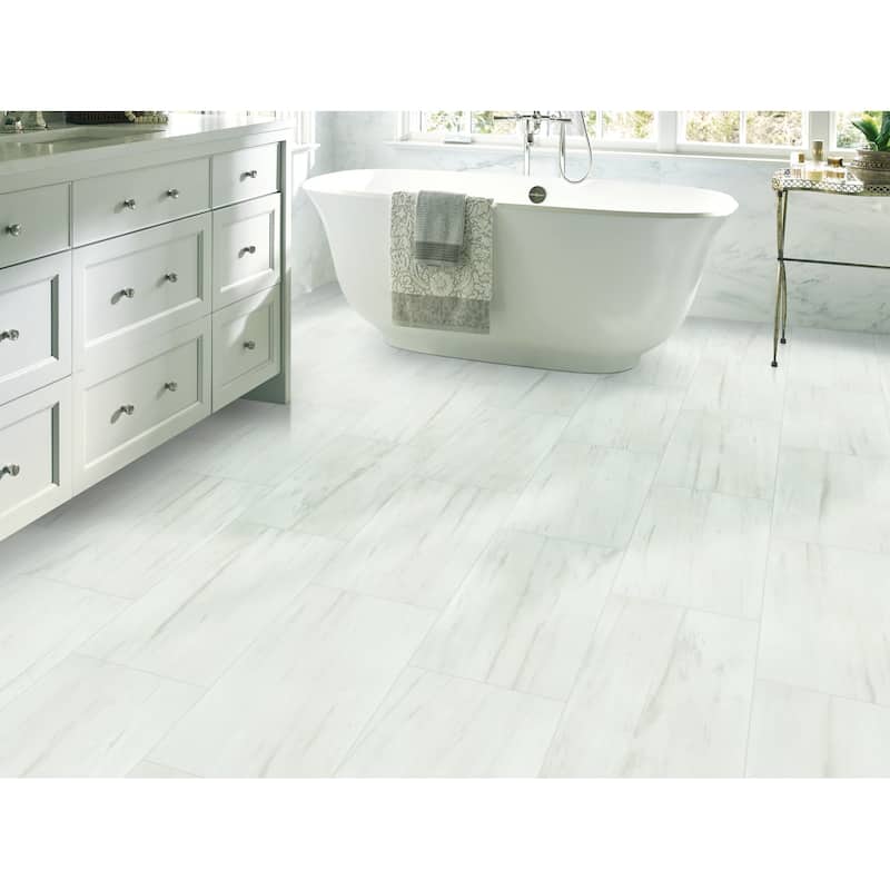 Shaw CS34W Range - 12" x 24" Rectangle Floor Tile - Matte Marble