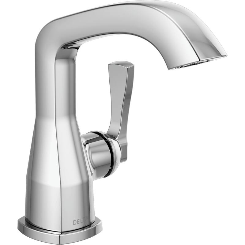 Delta 576-MPU-DST Stryke 1.2 GPM Single Hole Bathroom Faucet with Push