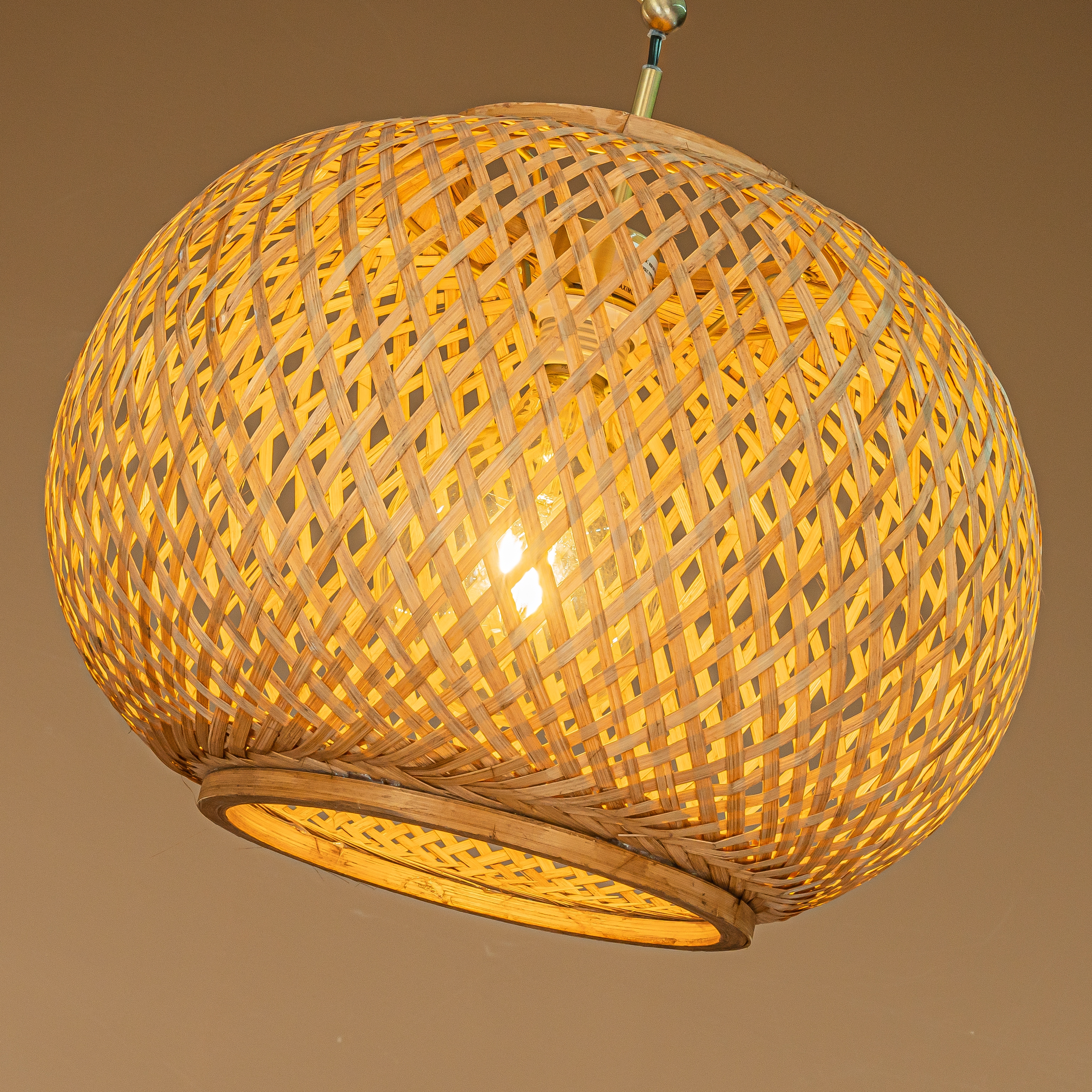 Bamboo floor lamp shade on sale