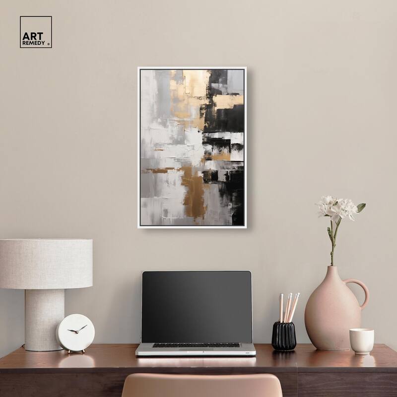 Nocturnal Alloy Canvas by Art Remedy