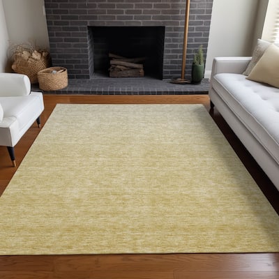 Premium Washable Super Soft Solid Ombre Mayfield Rug