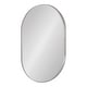 preview thumbnail 41 of 51, Kate and Laurel Rollo Capsule Framed Wall Mirror 20x30 - Silver