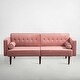 preview thumbnail 20 of 20, Modern Style Upholstered Velvet Sofa Couch for Living Room in Teal - 79'' W X 33'