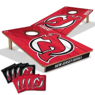 New Jersey Devils NHL Tailgate Cornhole Board Set