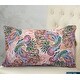 preview thumbnail 41 of 72, Premium Indoor/Outdoor Throw Pillows with Inserts for Patio Furniture, Chairs, and Indoor Décor |18''X18'' | 12''X20'' PINK 12X20